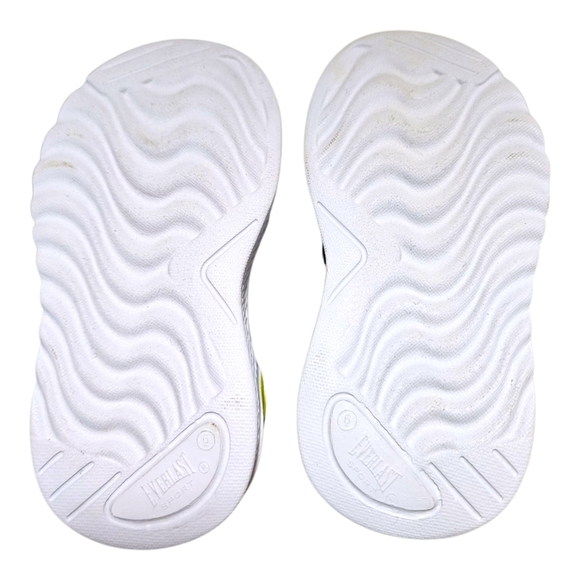 Everlast Baby Shoes Size 6M Gray/Black Mesh Sneakers with Easy Close Strap EUC - Picture 7 of 7